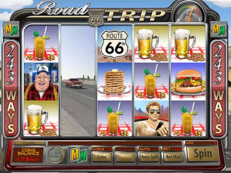 Road Trip Max Ways Free Casino Slot  with, delFree Spins