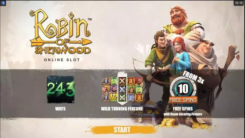 Robin of Sherwood Free Casino Slot  with, delFree Spins