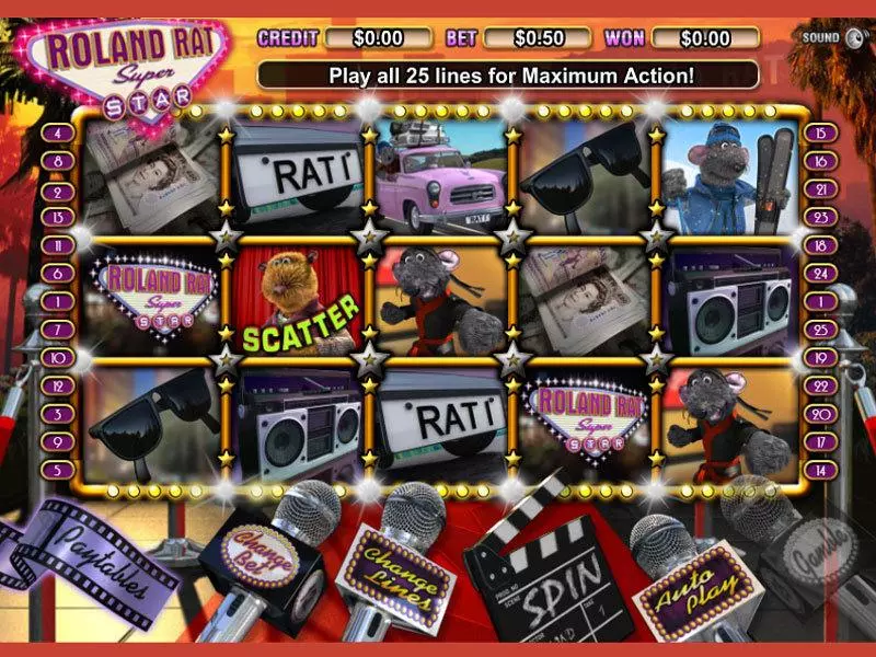 Roland Rat Free Casino Slot  with, delFree Spins