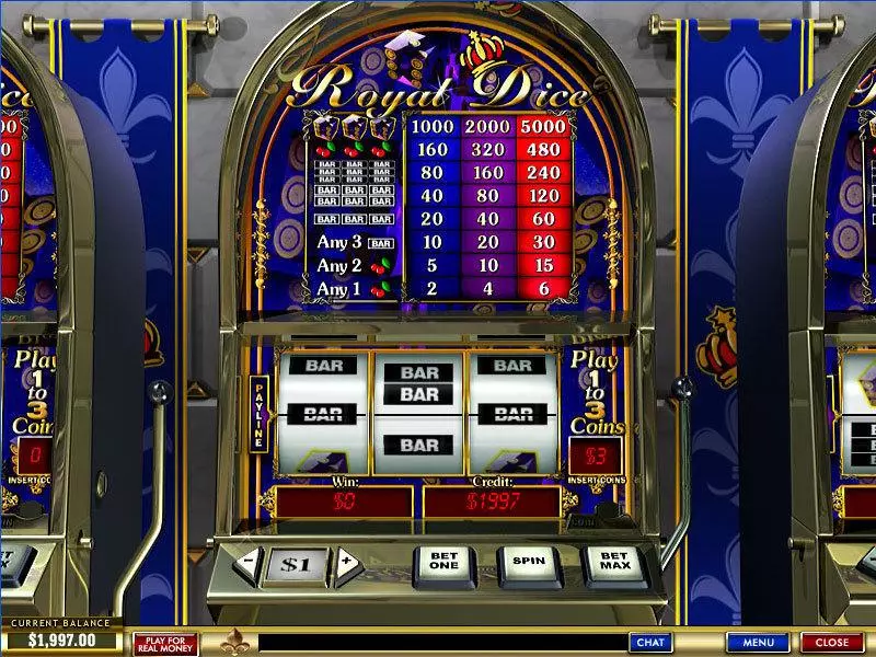 Royal Dice Free Casino Slot 