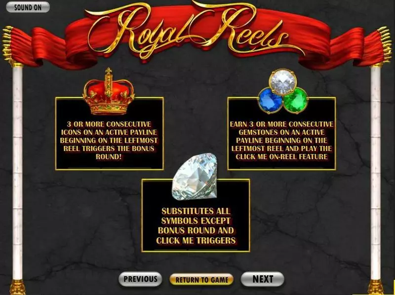 Royal Reels Free Casino Slot  with, delOn Reel Game