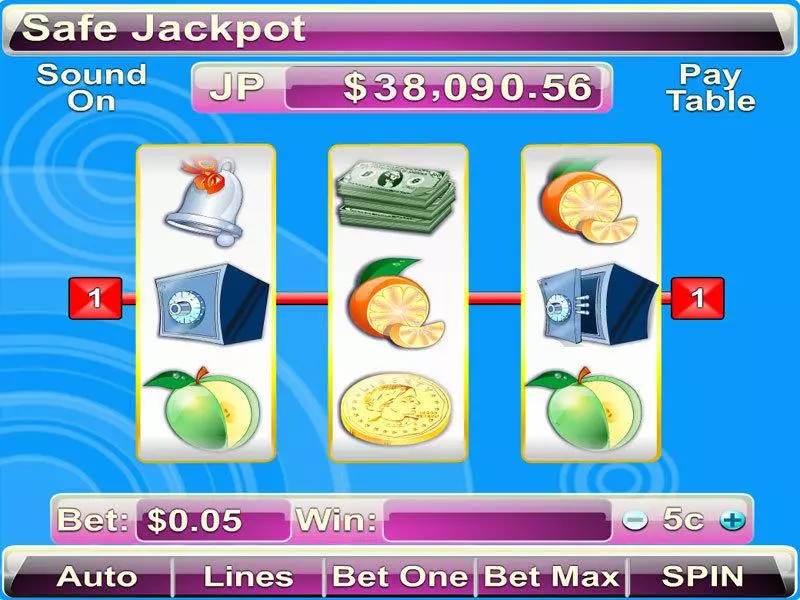 Safe Jackpot Free Casino Slot 