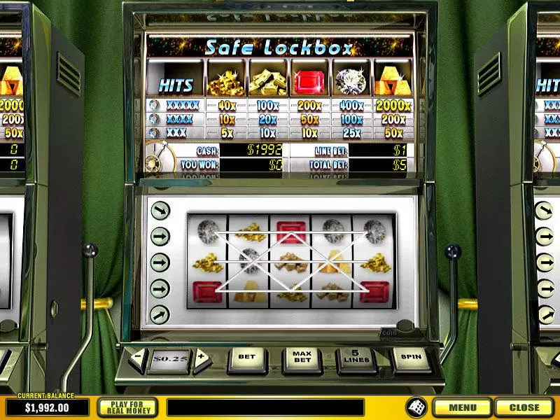 Safe Lockbox Free Casino Slot 