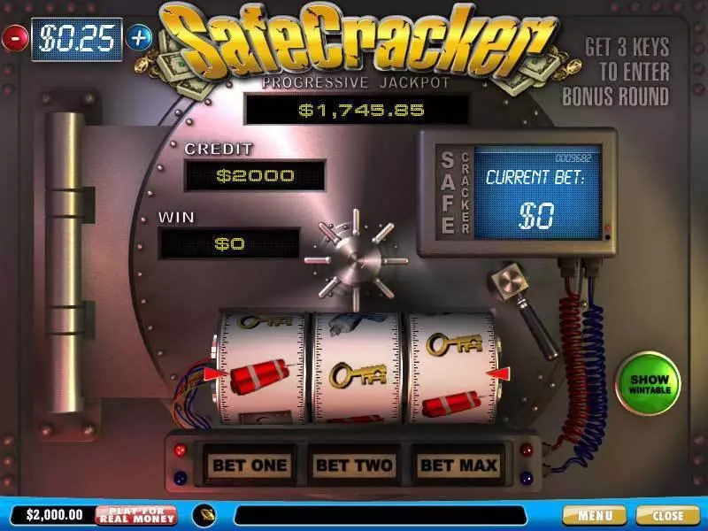 SafeCracker Free Casino Slot  with, delSecond Screen Game