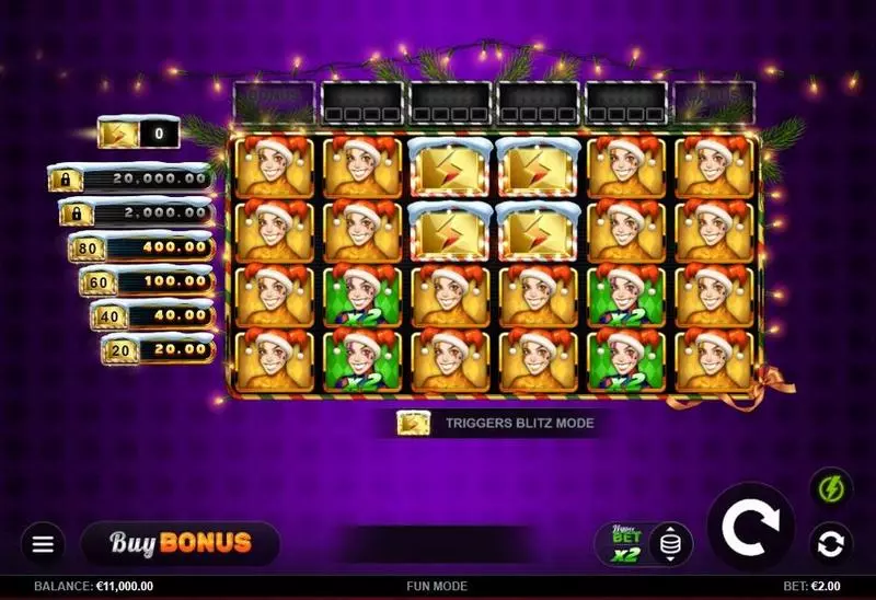 Santa Blitz Hold and Win Free Casino Slot  with, delFree Spins