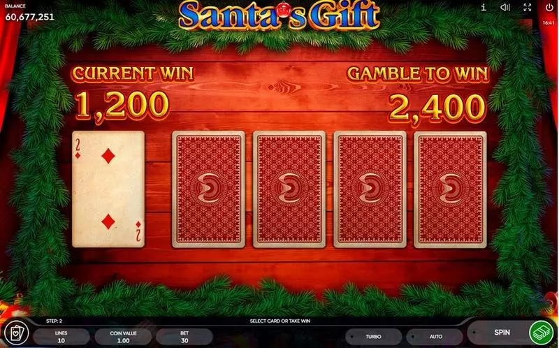 Santa's Gift Free Casino Slot  with, delFree Spins