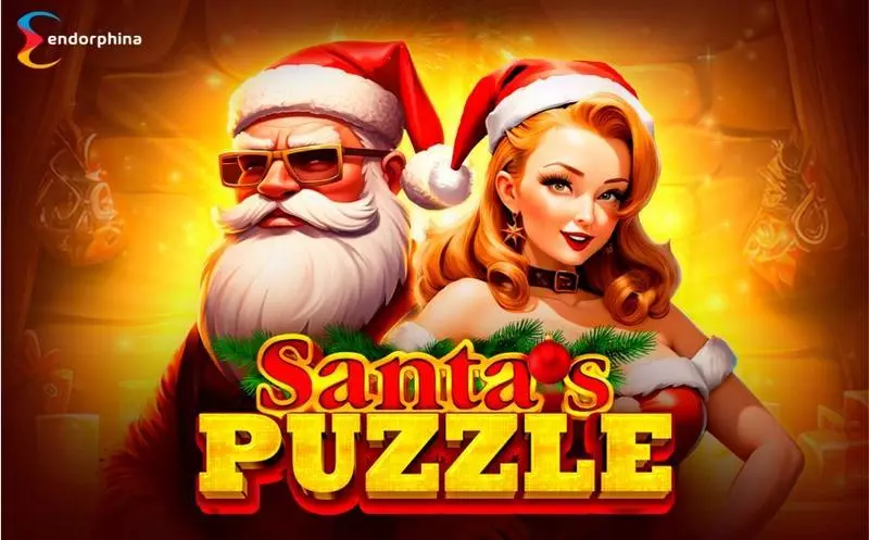 Santa's Puzzle Free Casino Slot  with, delBonus Game