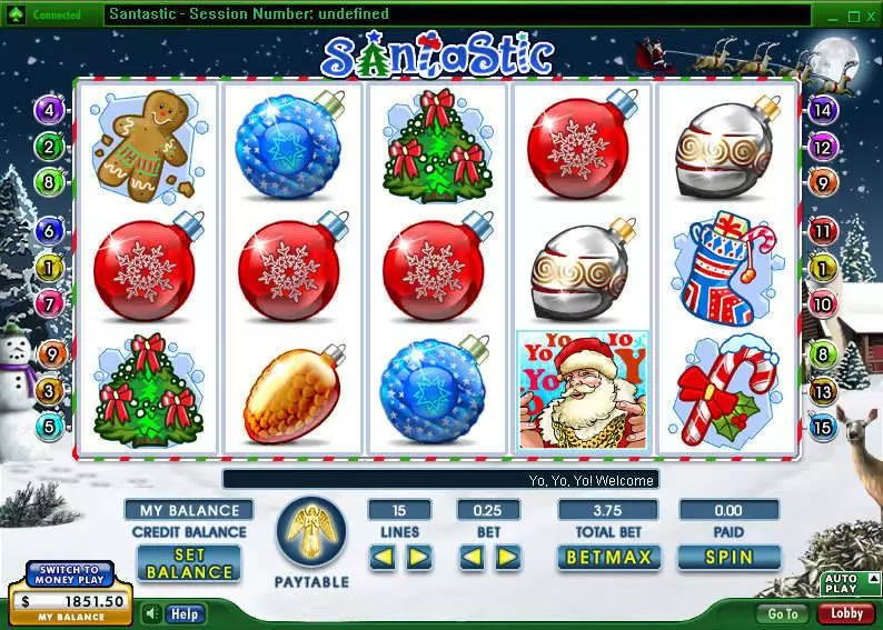 SantaStic Free Casino Slot  with, delFree Spins