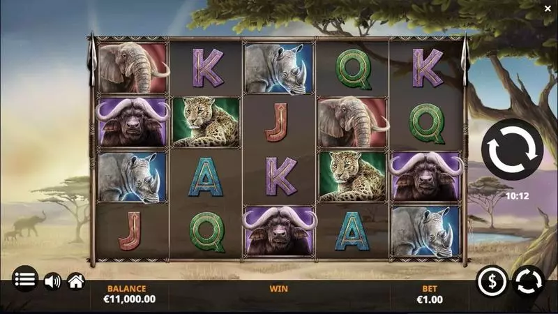 Savanna Roar Free Casino Slot  with, delLock and Spin