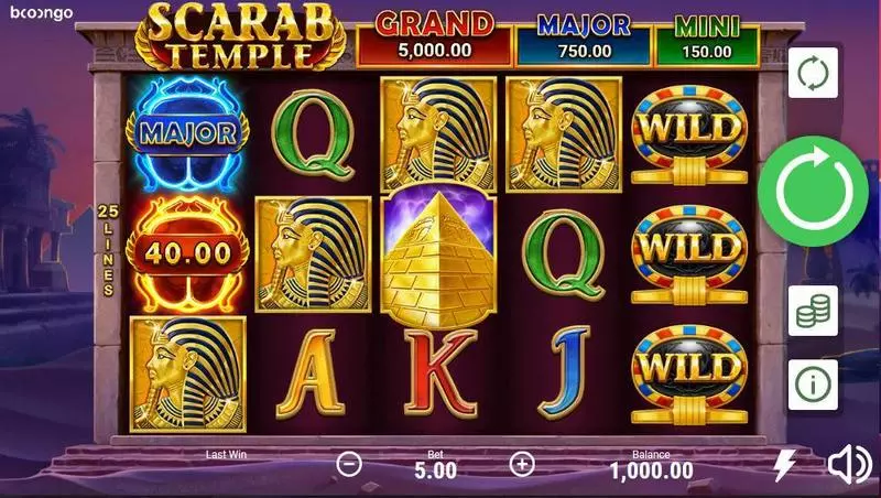 Scarab Temple Free Casino Slot  with, delFree Spins