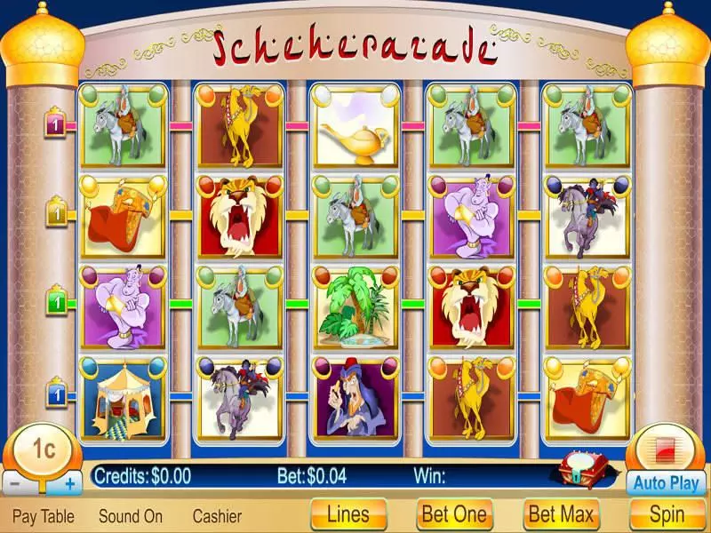 Scheherazade Free Casino Slot  with, delFree Spins