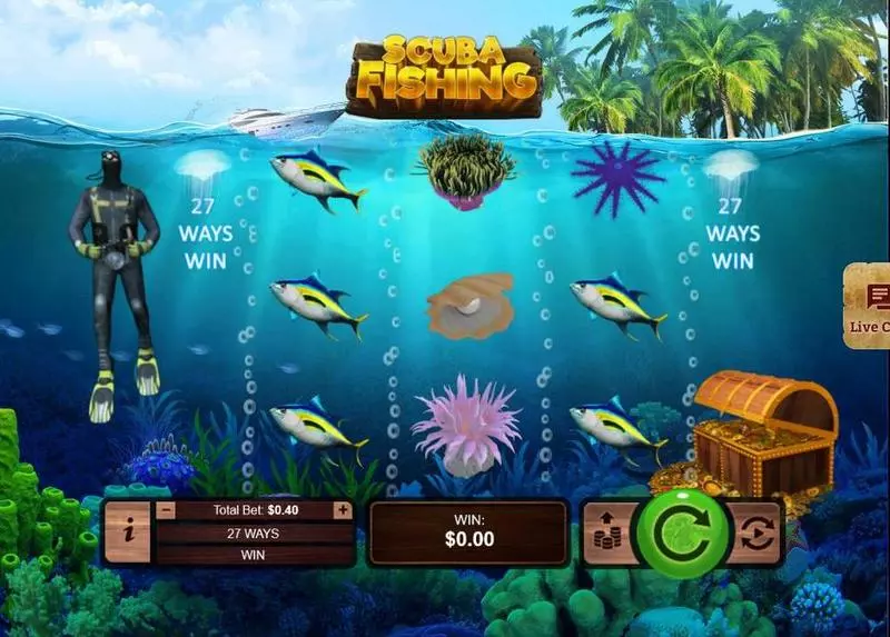 Scuba Fishing Free Casino Slot 