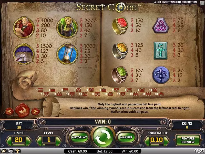 Secret Code Free Casino Slot  with, delFree Spins