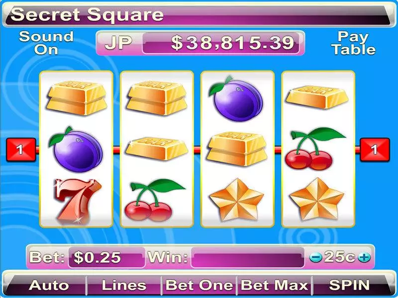 Secret Square Free Casino Slot  with, delSecond Screen Game