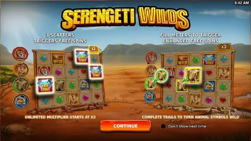 Serengeti Wilds Free Casino Slot  with, delBuy Feature