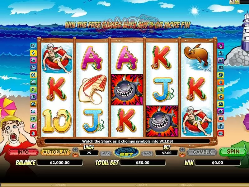 Shaaark! Super Bet Free Casino Slot  with, delFree Spins