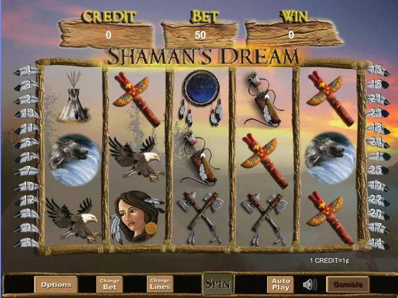 Shaman's Dream Free Casino Slot  with, delFree Spins