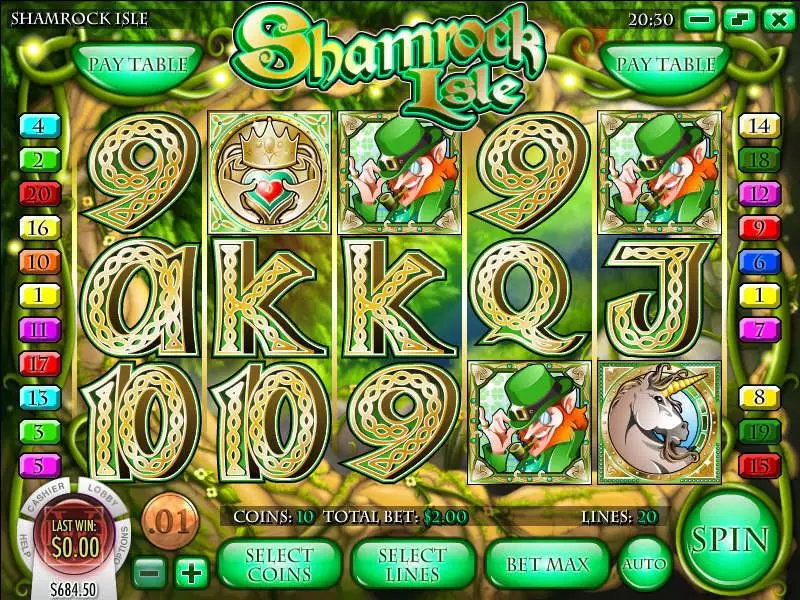 Shamrock Isle Free Casino Slot  with, delFree Spins