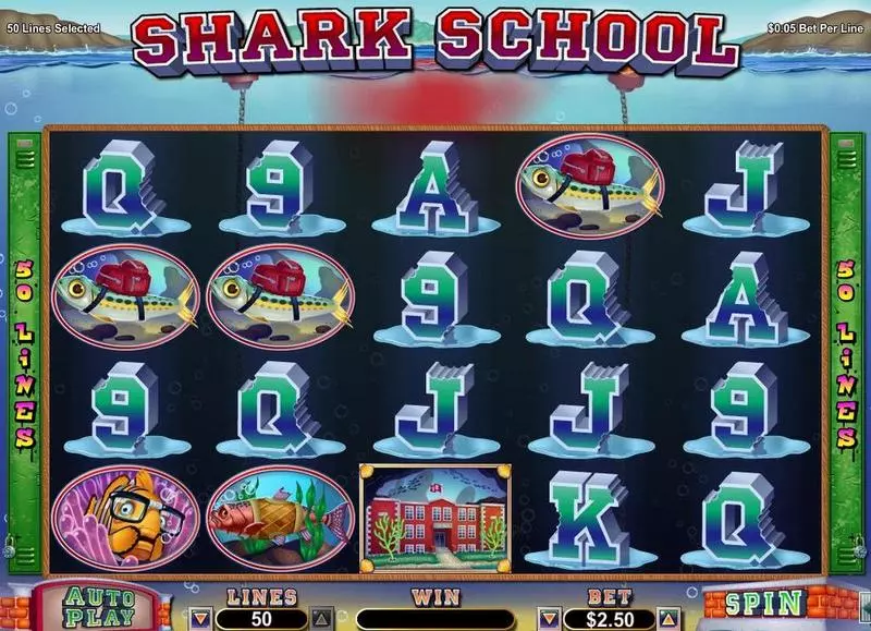 Shark School Free Casino Slot  with, delPick a Box