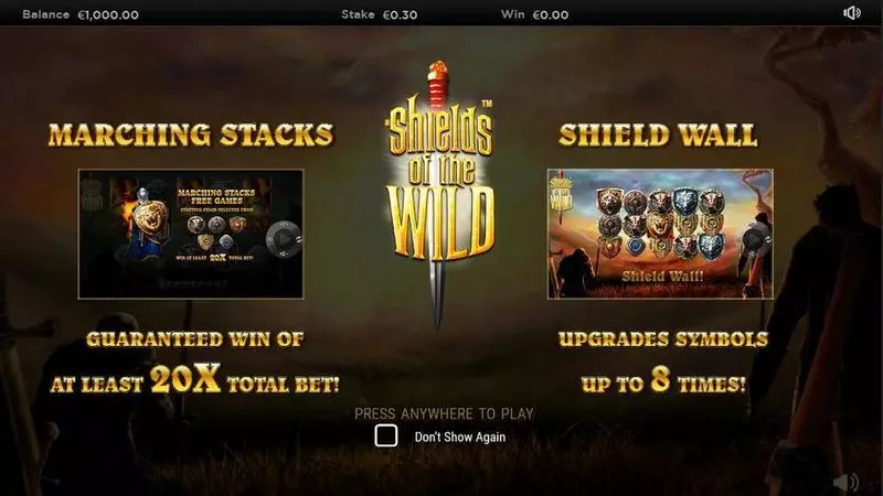 Shields of the Wild  Free Casino Slot  with, delOn Reel Game