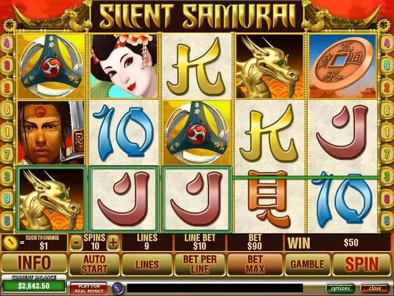 Silent Samurai Free Casino Slot  with, delFree Spins
