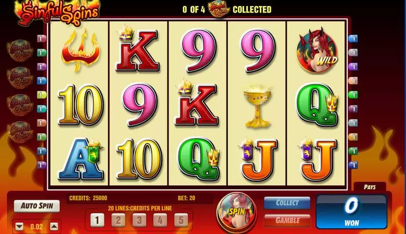 Sinful Spins Free Casino Slot  with, delFree Spins