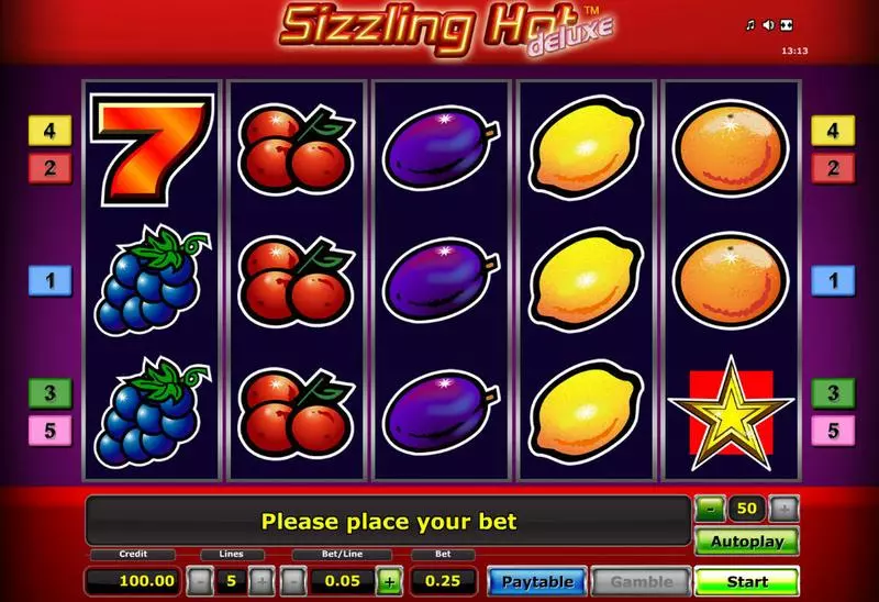 Sizzling Hot - Deluxe Free Casino Slot 