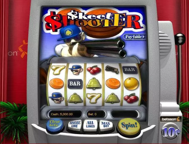 SkeetShooter Free Casino Slot  with, delSecond Screen Game