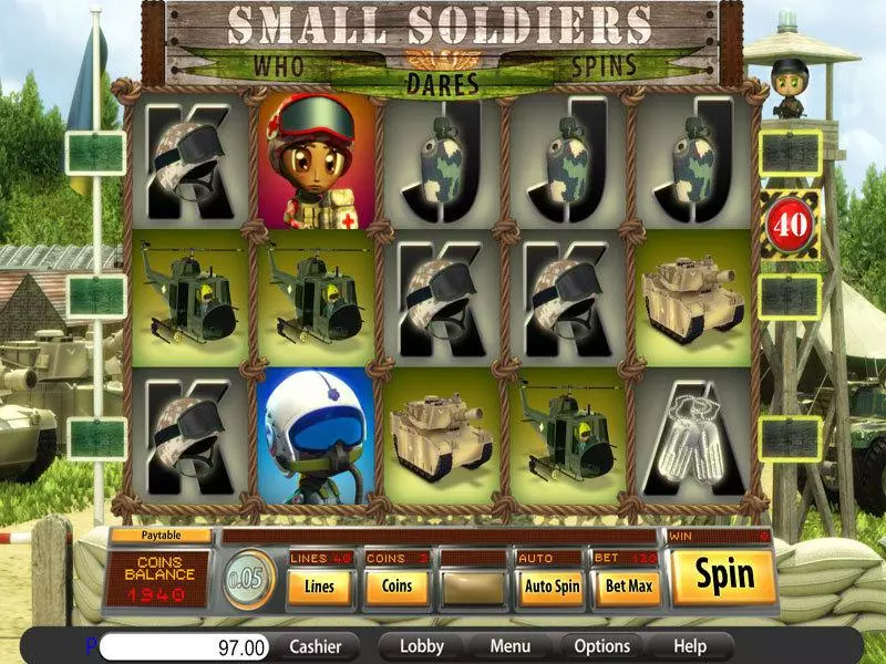 Small Soldiers Free Casino Slot  with, delFree Spins