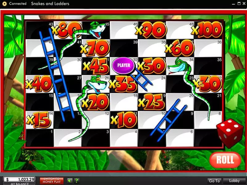 Snakes and Ladders Free Casino Slot  with, delFree Spins