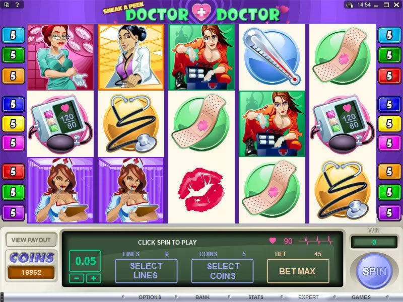 Sneak a Peek - Doctor Doctor Free Casino Slot  with, delFree Spins