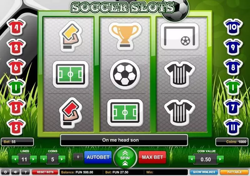 Soccer Slots Free Casino Slot 