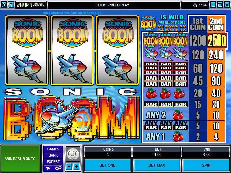 Sonic Boom Free Casino Slot 