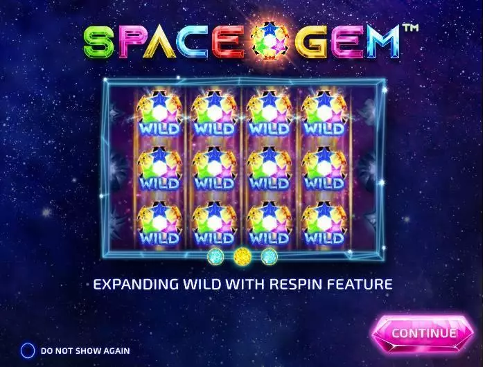Space Gem Free Casino Slot  with, delRe-Spin