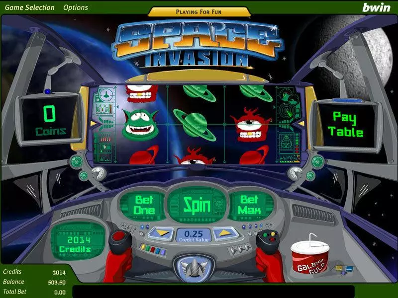 Space Invasion Free Casino Slot 
