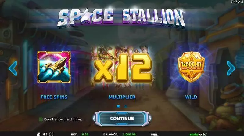 Space Stallion Free Casino Slot  with, delFree Spins