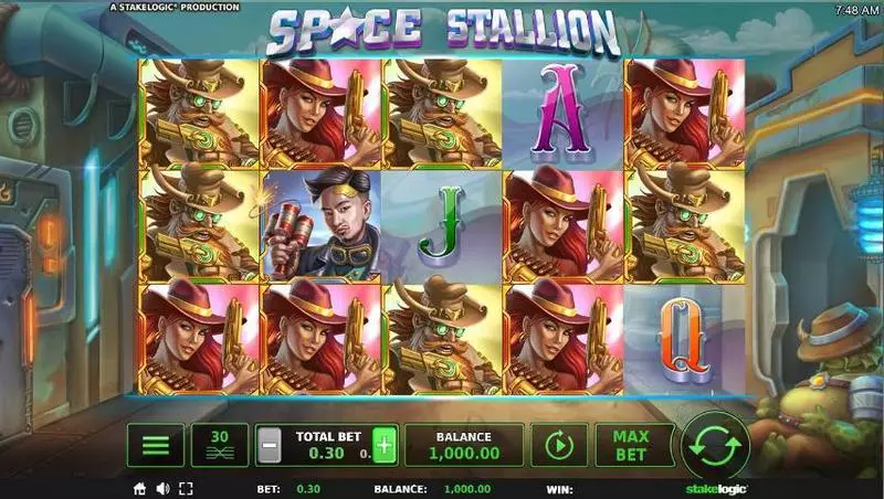 Space Stallion Free Casino Slot  with, delFree Spins