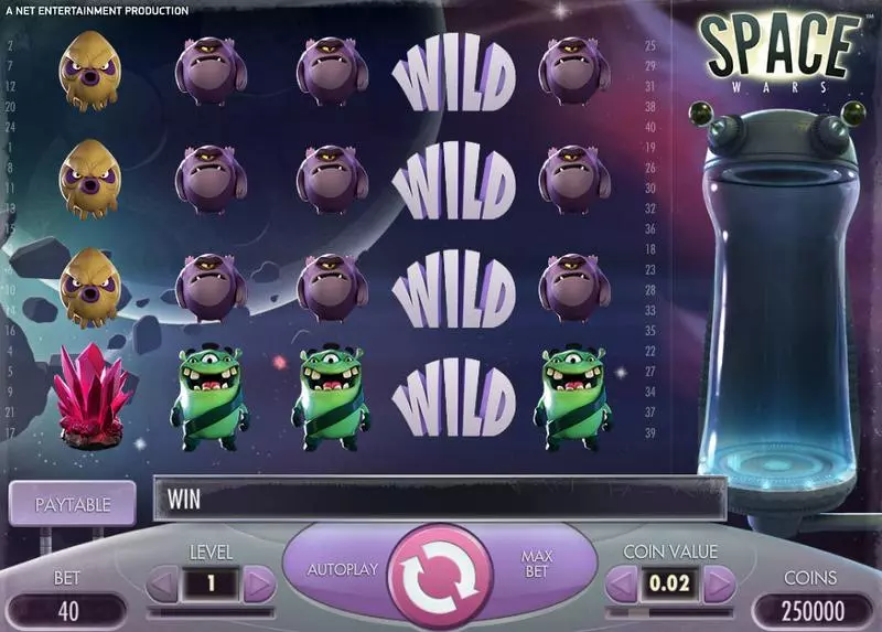 Space Wars Free Casino Slot  with, delOn Reel Game