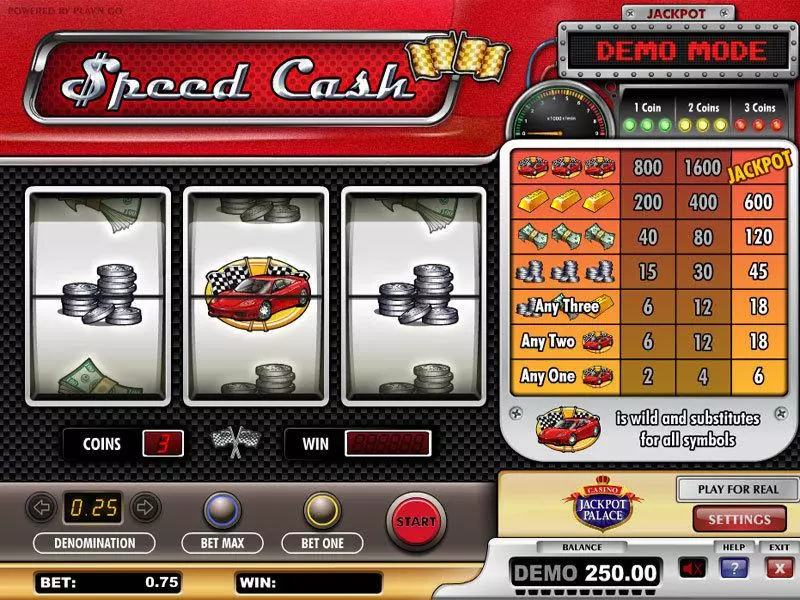 Speed Cash Free Casino Slot 