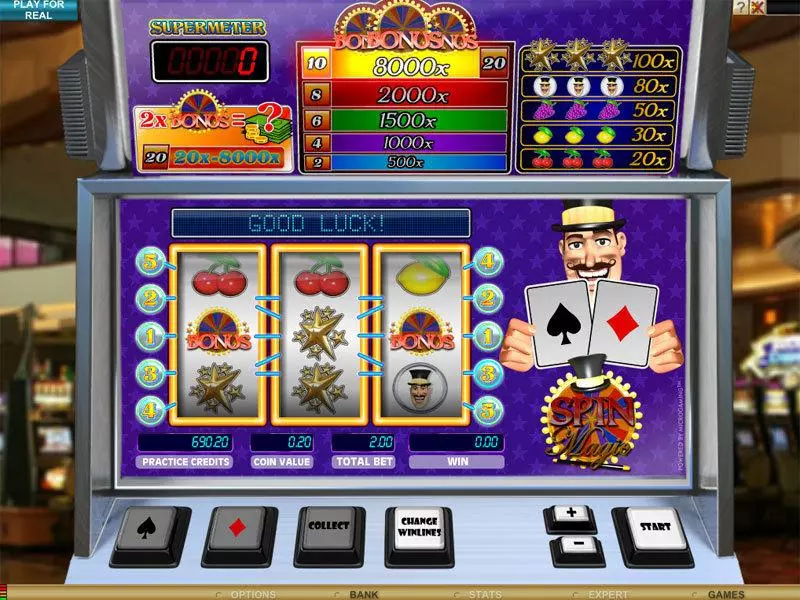 Spin Magic Free Casino Slot  with, delSecond Screen Game