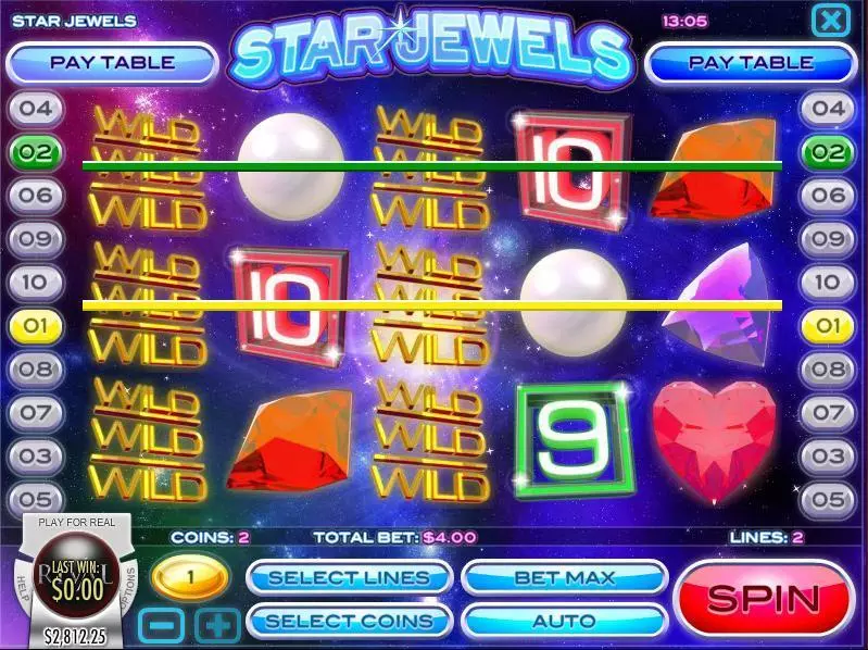 Star Jewels Free Casino Slot  with, delRe-Spin