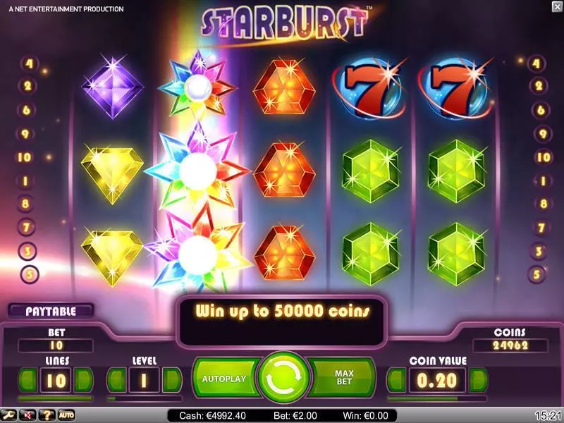 Starburst Free Casino Slot  with, delFree Spins