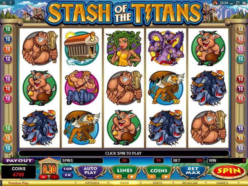 Stash of the Titans Free Casino Slot  with, delFree Spins