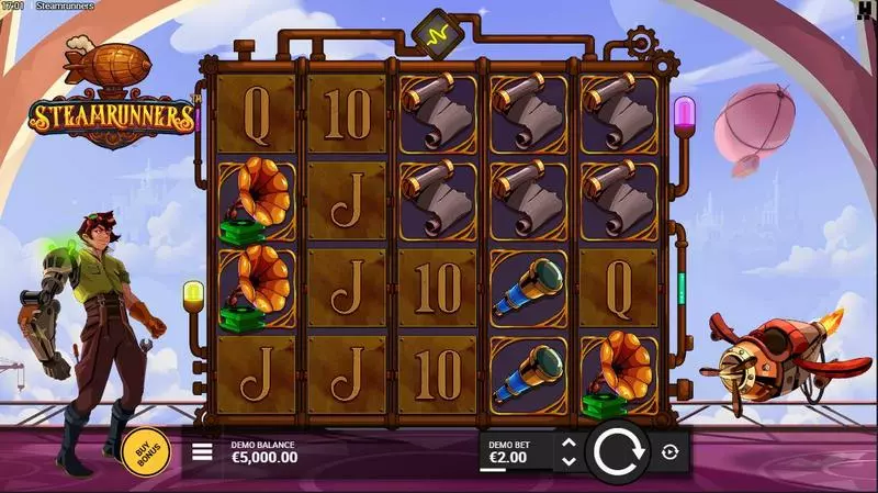 Steamrunners Free Casino Slot  with, delBonus GameFree Spins