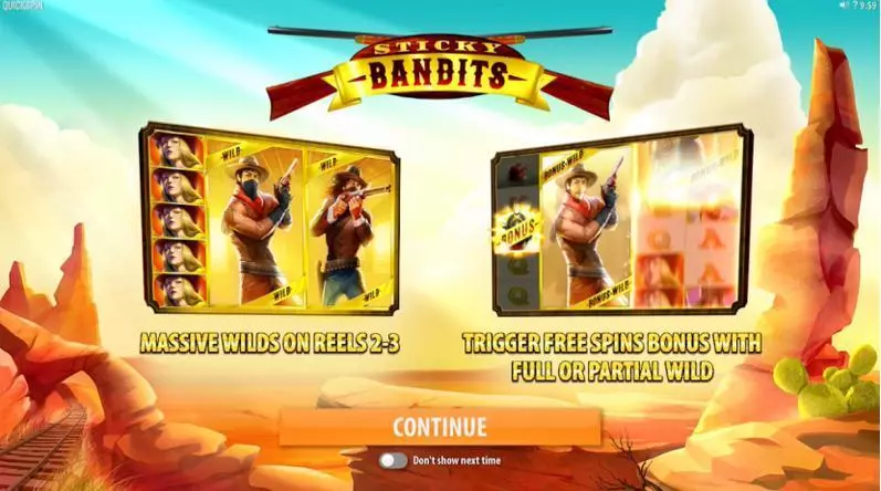 Sticky Bandits Free Casino Slot  with, delFree Spins