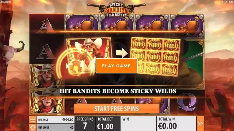 Sticky Bandits: Wild Return Free Casino Slot  with, delFree Spins