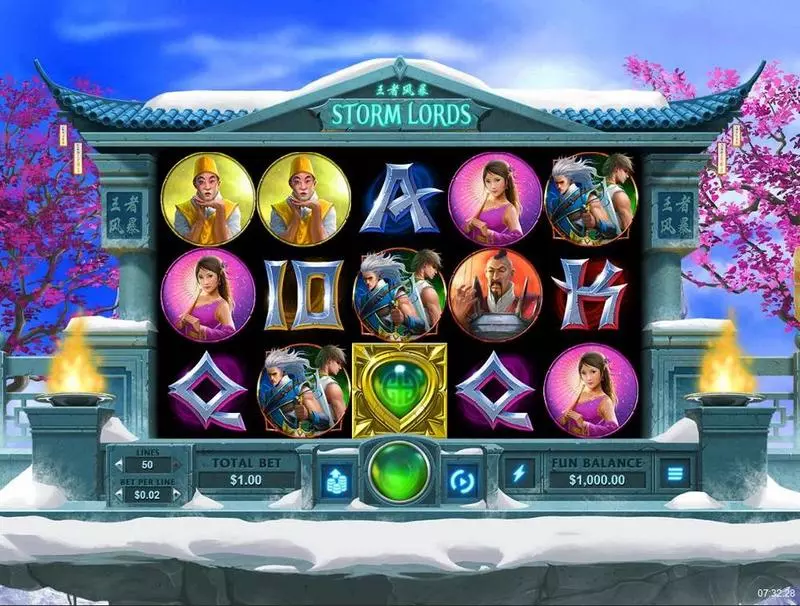 Storm Lords Free Casino Slot  with, delFree Spins