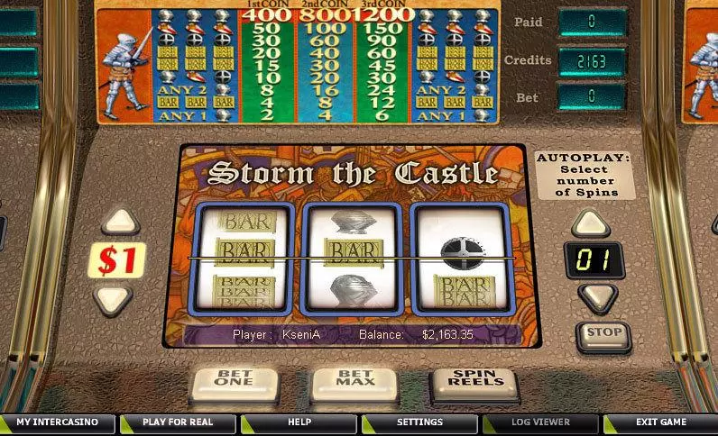 Storm the Castle Free Casino Slot 