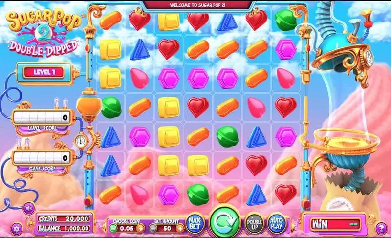 Sugar Pop 2: Double Dipped Free Casino Slot  with, delAccumulated Bonus