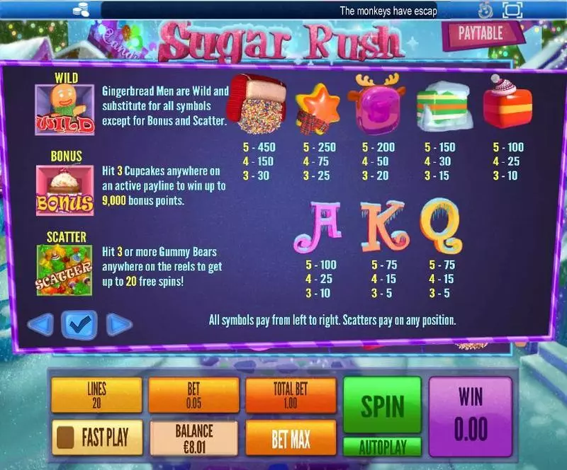 Sugar Rush Winter Free Casino Slot  with, delFree Spins